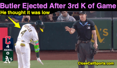 MLB Ejection 080 - Ryan Blakney (1; Lawrence Butler)