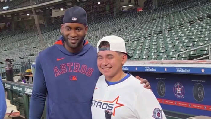 Spring boy gets wish granted by Houston Astros, Make-A-Wish