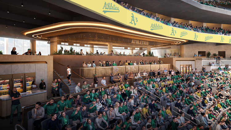 New Athletics Ballpark, Designed by BIG and HNTB, Breaks Ground in Las Vegas - Image 5 of 13