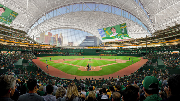 New Athletics Ballpark, Designed by BIG and HNTB, Breaks Ground in Las Vegas - Image 4 of 13