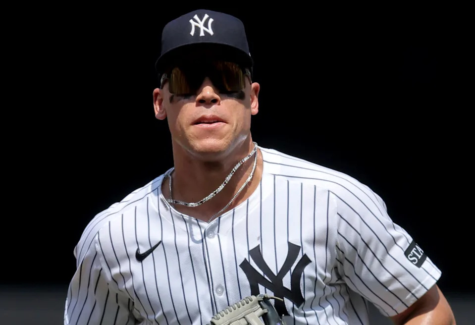 New York Yankees right fielder Aaron Judge.Brad Penner-Imagn Images