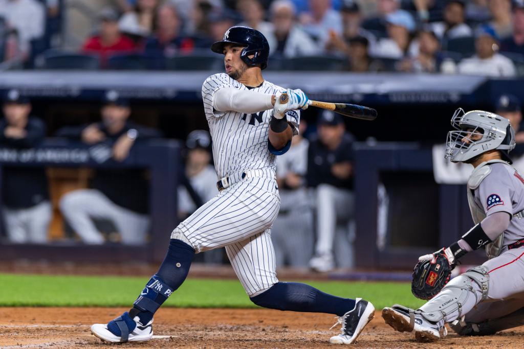Oswald Peraza taking outfield reps in possible Yankees twist