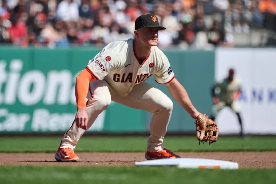 San Francisco Giants third baseman Matt Chapman (26).Robert Edwards-Imagn Images