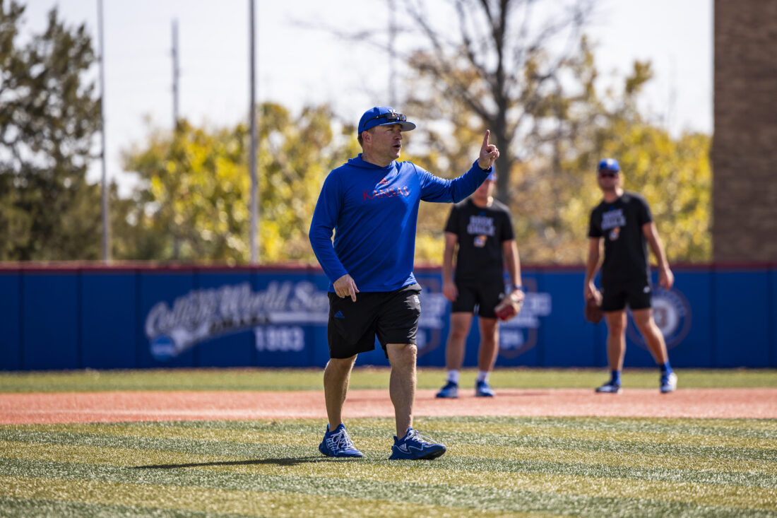 Kansas baseball head coach Dan Fitzgerald signs amended six-year contract | News, Sports, Jobs