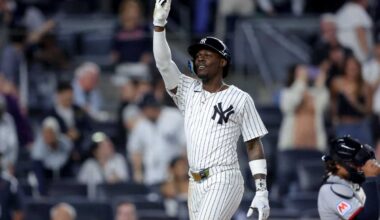 Chisholm homers in return, Williams ekes out save as Yankees down Guardians 3-2