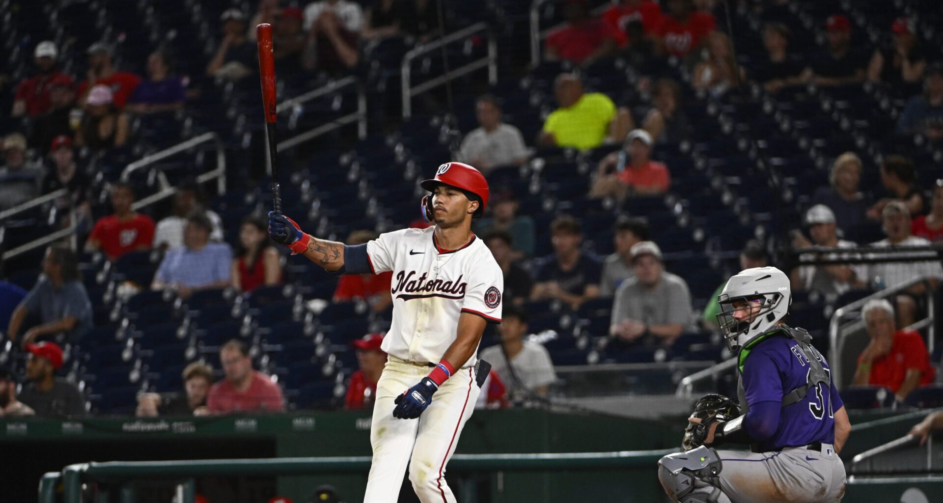 Daylen Lile soars like a comet, igniting hope for Washington Nationals in a season of despair