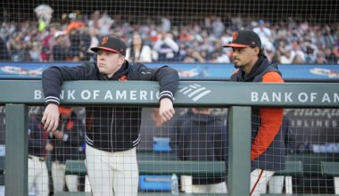 Giants short on arms after trading Kyle Harrison for Rafael Devers