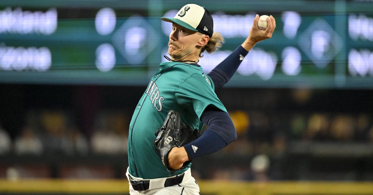 Bryce Miller placed on the 15-day IL with elbow issues once again, Logan Evans called up to start Tuesday for Mariners