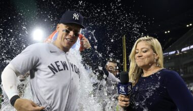 How far could Aaron Judge climb in the Yankees career WAR leaderboards?