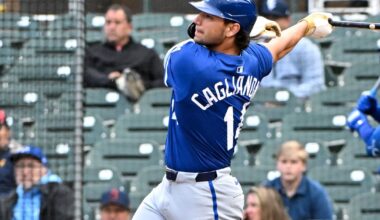 Where should Jac Caglianone hit in the Royals order?