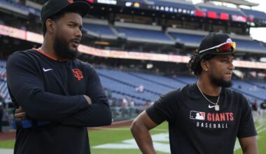 SF Giants roster: Jerar Encarnación activated, Luis Matos optioned