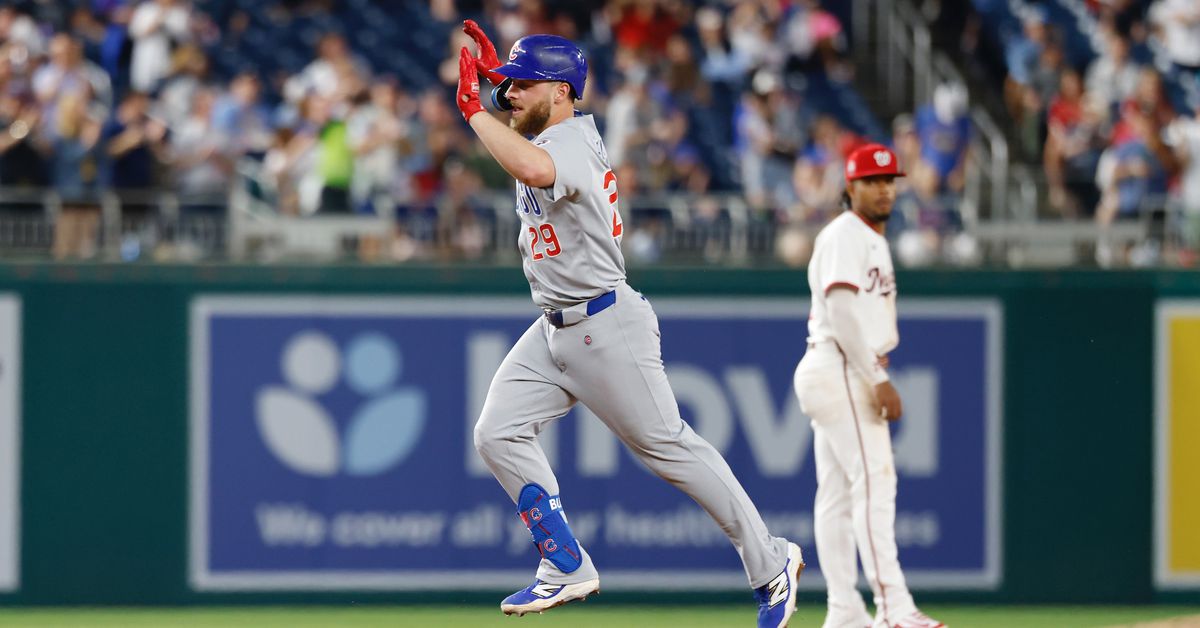Cubs 8, Nationals 3: Michael Busch leads the offense