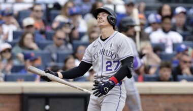 NL West report: Rockies reach new low, with 50 losses before 10 wins