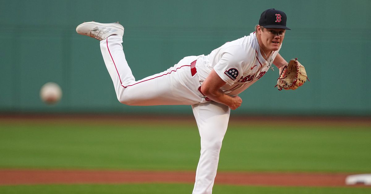 Don’t worry about Red Sox starter Richard Fitts, who lost to the Angels