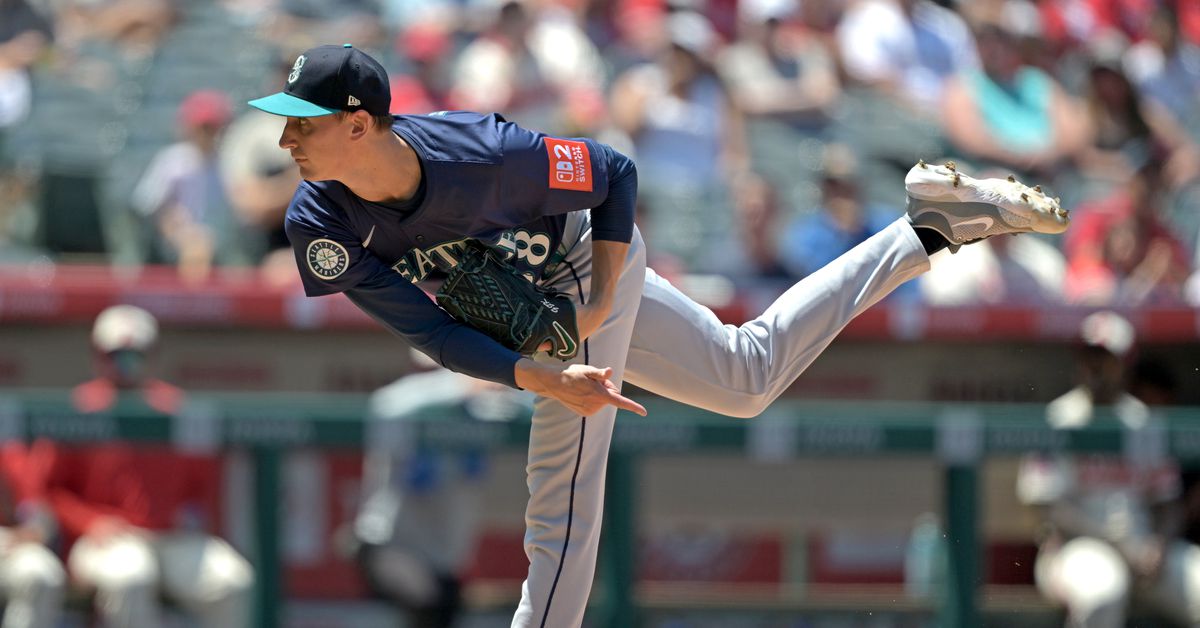 George Kirby strikes out 14 in 3-2 win over Anaheim