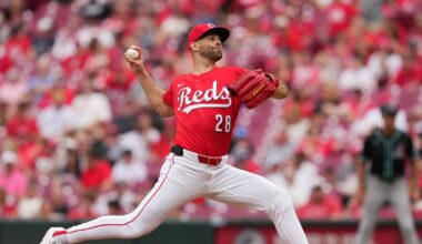 Nick Martinez takes the mound tonight for Cincinnati as perhaps their biggest trade chip