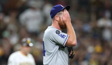 Dodgers score: Matt Sauer battered by Padres in 11-1 loss