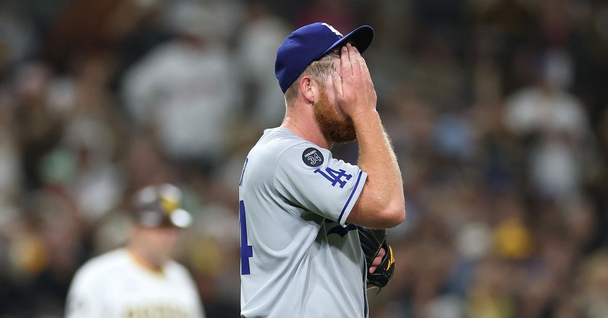 Dodgers score: Matt Sauer battered by Padres in 11-1 loss