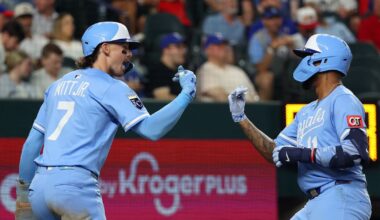 Garcia falls a double shy of the cycle as Royals beat Rangers 6-3