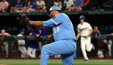 Game Seventy-Five; Royals at Rangers