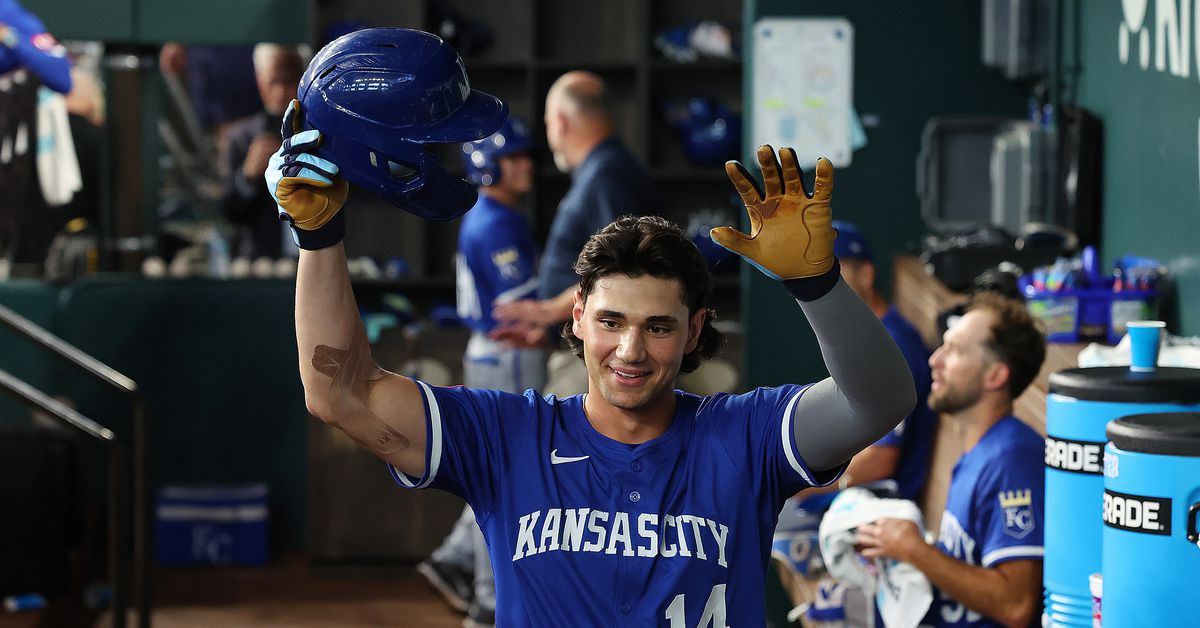 The Royals sweep the Rangers, 4-1, behind homers from Jac Caglianone and Vinnie Pasquantino