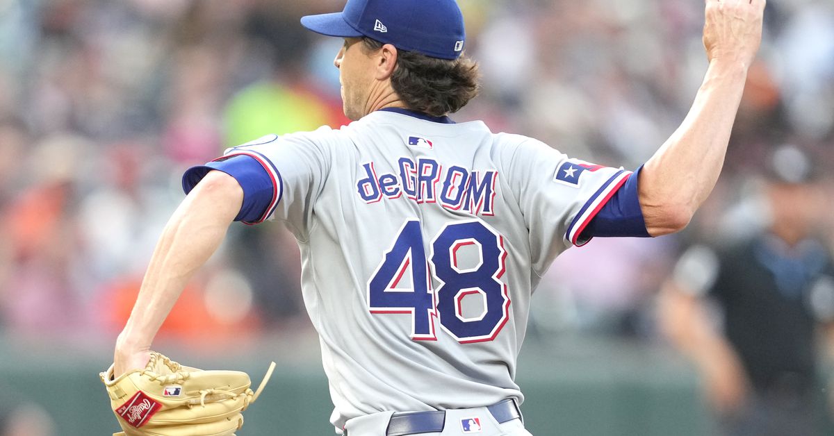 Jacob deGrom utterly outclasses the Orioles in a 7-0 beatdown