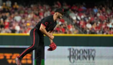 Near no-no from Nick Martinez, Spencer Steer’s three homers lead Reds past Padres