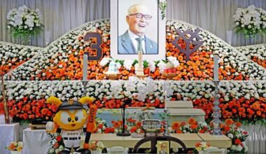 Funeral Held for Japanese Baseball Legend Nagashima