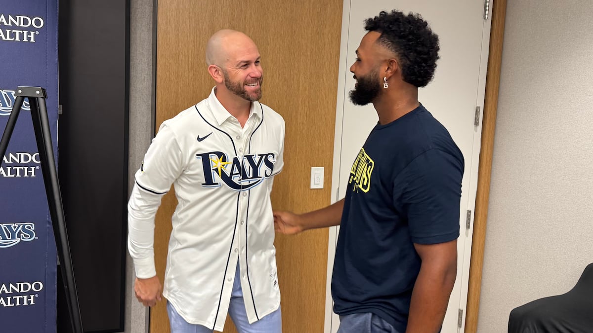 Add Rays great Evan Longoria to the Junior Caminero fan club