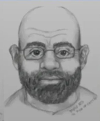 Sketch of two suspects.