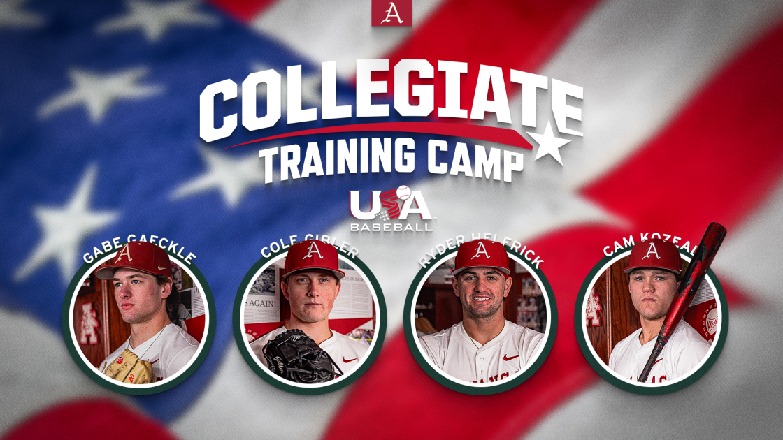 Four Razorbacks Invited to USA Baseball Collegiate National Team Training Camp