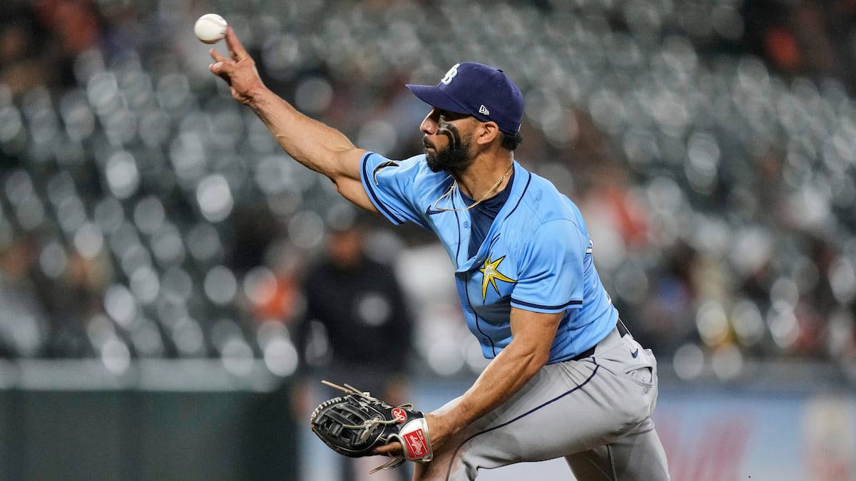 ‘Now pitching, Jose Caballero’ was not something he expected to hear