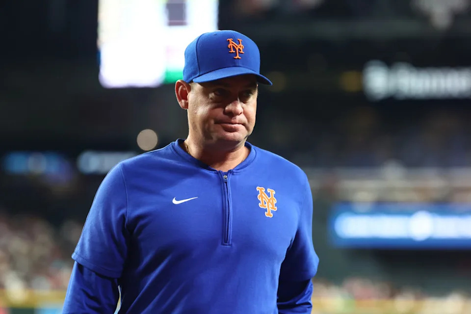 New York Mets manager Carlos Mendoza.© Mark J&period; Rebilas-USA TODAY Sports