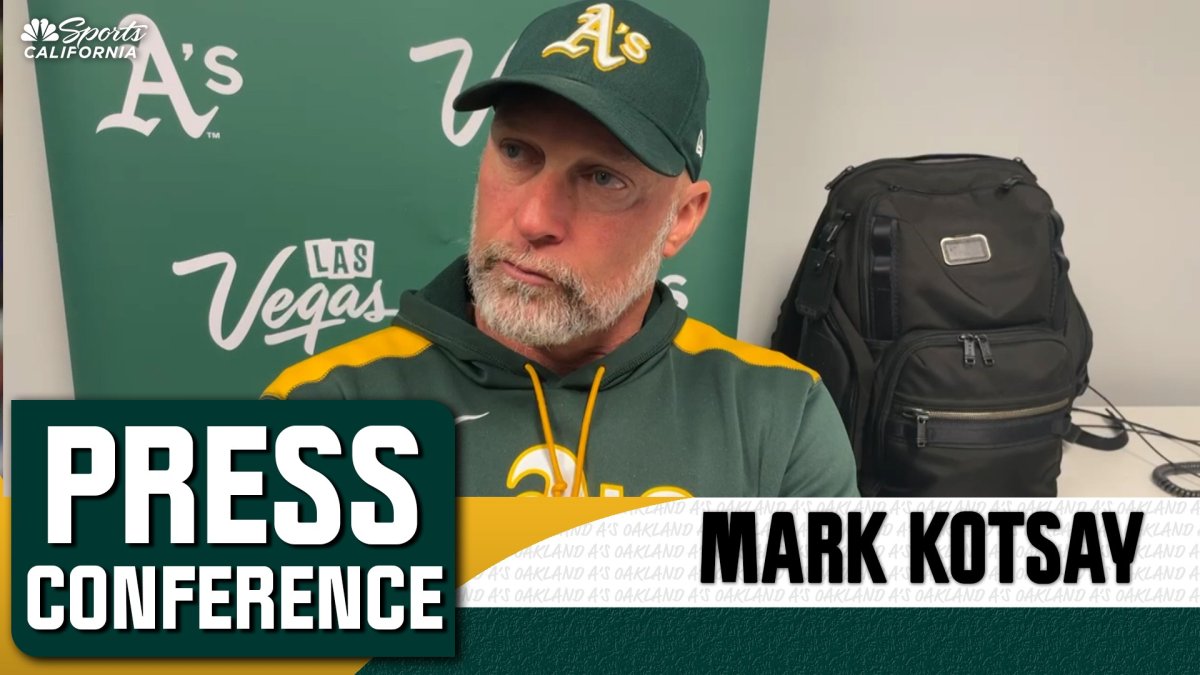 Athletics manager Mark Kotsay reacts to ‘tough’ loss to Blue Jays – NBC Sports Bay Area & California