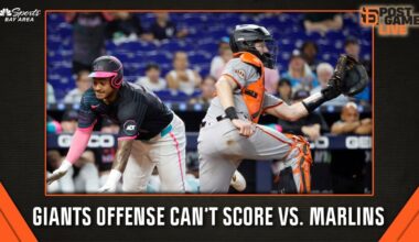 Giants’ inability to score dooms their chances in loss to Marlins – NBC Sports Bay Area & California