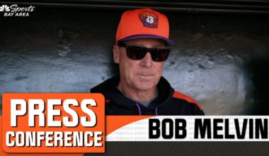 Bob Melvin offers Jordan Hicks injury update before Giants vs. Padres – NBC Sports Bay Area & California