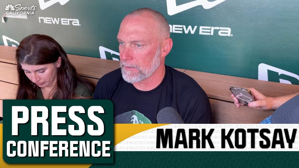 Mark Kotsay shares how Jacob Wilson has exceeded Athletics’ expectations for him – NBC Sports Bay Area & California