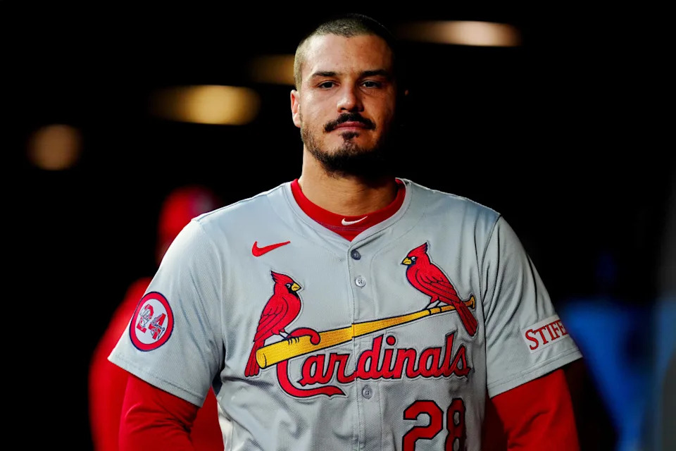 St. Louis Cardinals third baseman Nolan Arenado (28)Ron Chenoy-Imagn Images