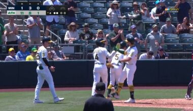 Tyler Soderstrom grand slam catapults Athletics further ahead vs Twins – NBC Sports Bay Area & California