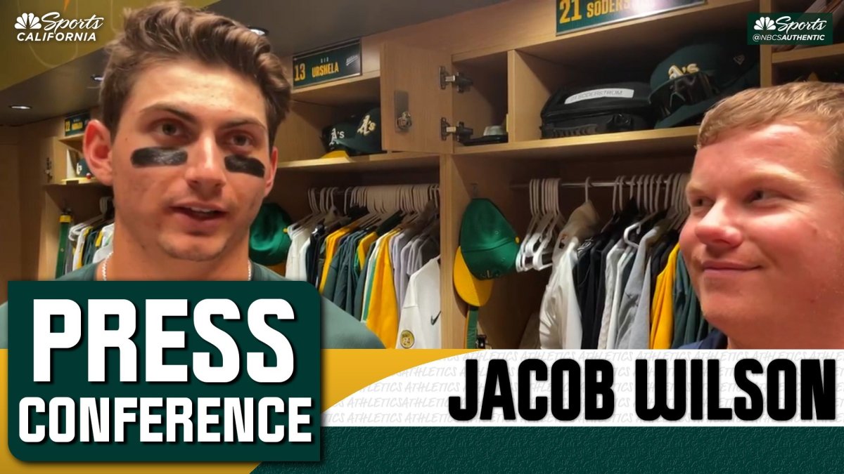Jacob Wilson ecstatic after Athletics’ win snaps losing streak – NBC Sports Bay Area & California