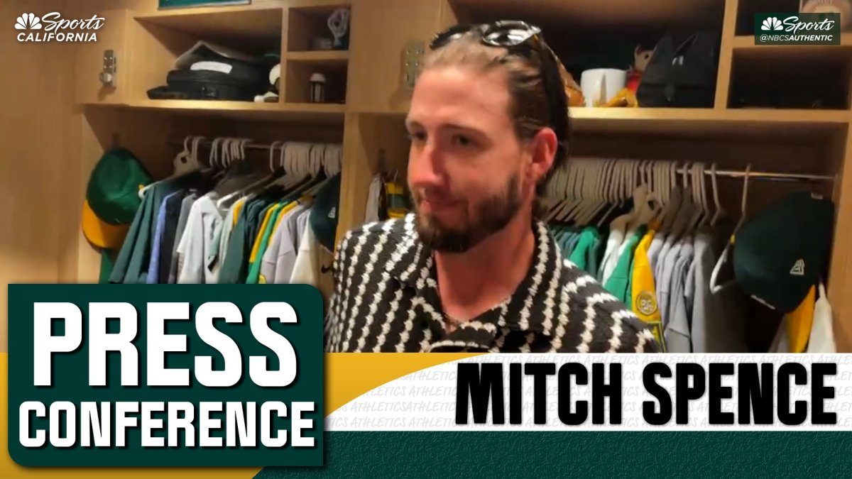 Mitch Spence ‘grateful’ for opportunity in Athletics’ win over Twins – NBC Sports Bay Area & California