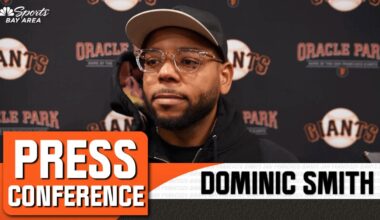Dominic Smith reflects on ‘awesome’ first days with Giants after win – NBC Sports Bay Area & California
