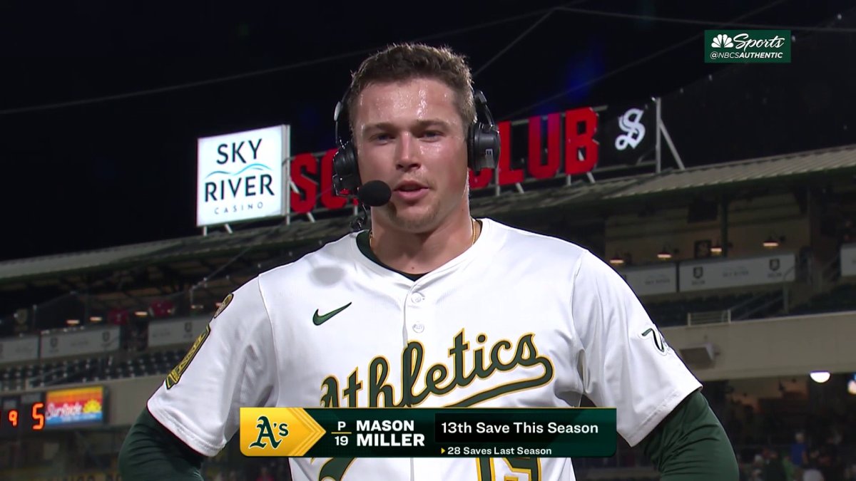 Mason Miller claims he’s ‘always ready’ after Athletics’ win over Orioles – NBC Sports Bay Area & California