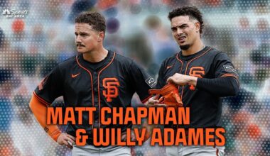 Matt Chapman, Willy Adames discuss Giants relationship on left side of infield – NBC Sports Bay Area & California