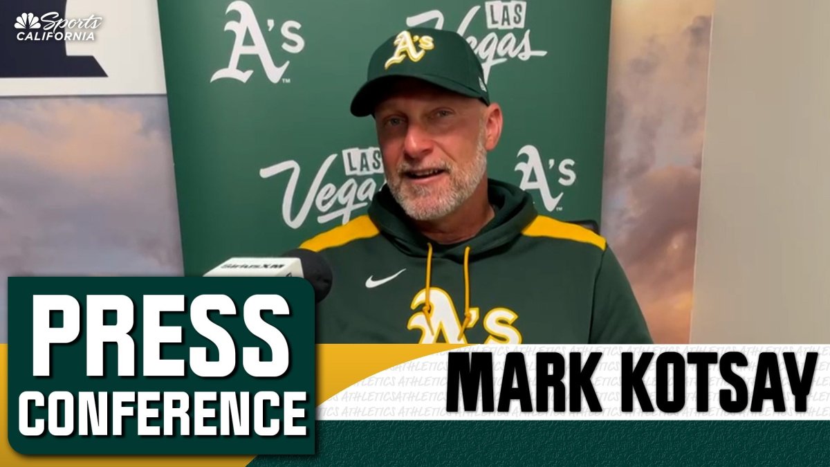 Mark Kotsay details controversial call in Athletics’ loss to Angels – NBC Sports Bay Area & California