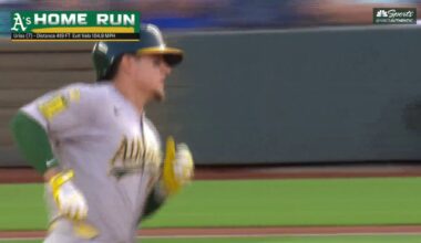 Luis Urías smashes solo homer to extend Athletics’ lead vs. Royals – NBC Sports Bay Area & California