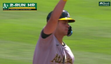 Max Muncy blasts two-run homer for early Athletics lead over Royals – NBC Sports Bay Area & California