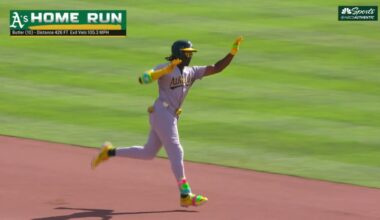 Lawrence Butler’s 10th homer of 2025 MLB season pads Athletics’ lead – NBC Sports Bay Area & California