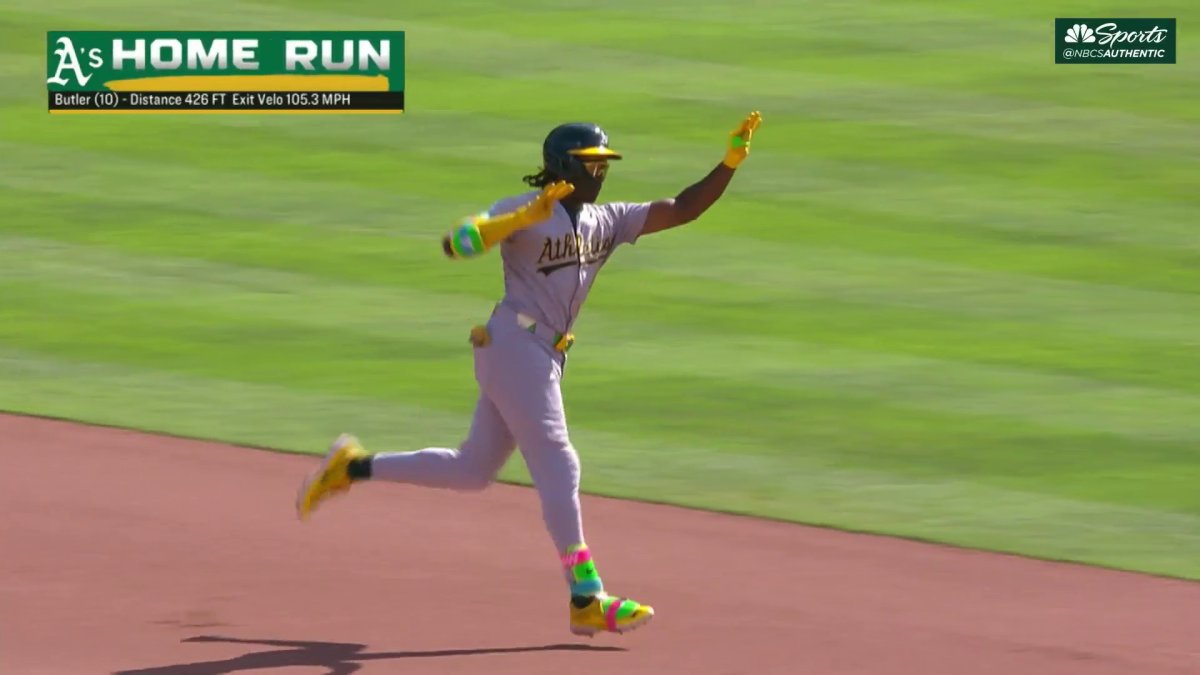 Lawrence Butler’s 10th homer of 2025 MLB season pads Athletics’ lead – NBC Sports Bay Area & California