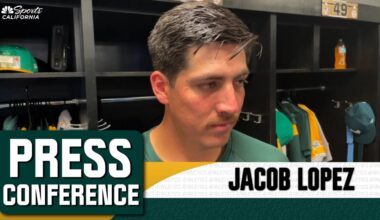 Jacob Lopez breaks down shutout outing in Athletics’ win vs. Royals – NBC Sports Bay Area & California